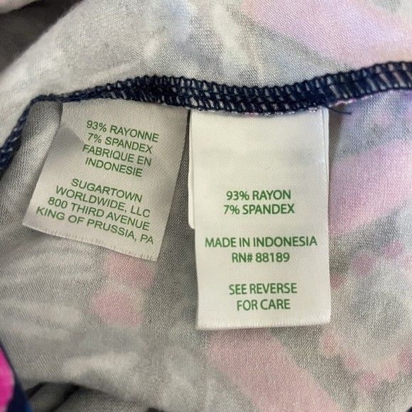 LILLY PULITZER Ansley Polo Dress Size XXS High Tide Navy UPF 50 - Picture 9 of 9